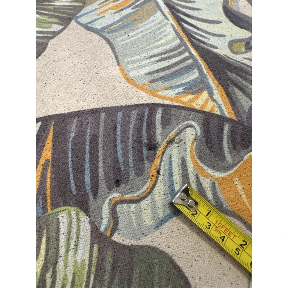 Nomadix Yoga Mat/Towel Size 70x29 Tropical Leaf Print Tribalism Multi-Color - Picture 7 of 7